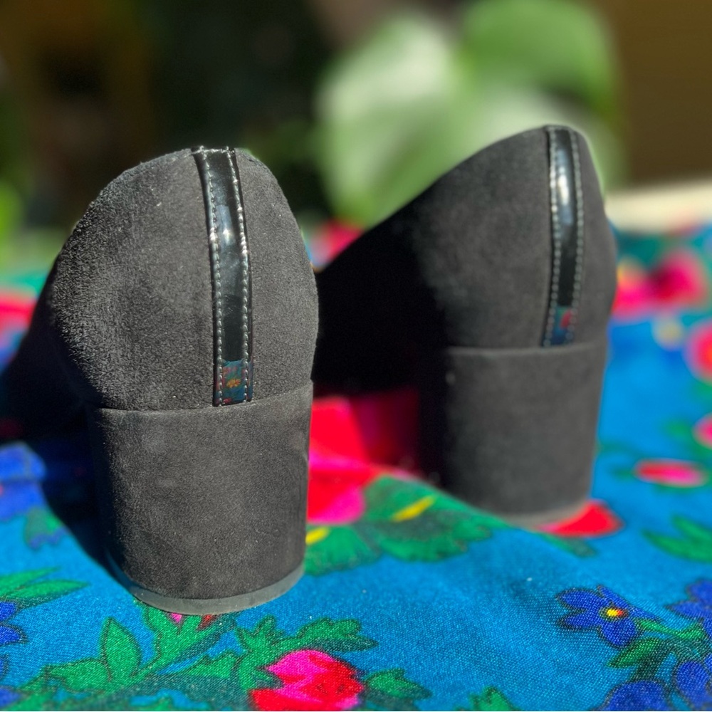 Margaux The Heel - Black Suede - 37 Wide - Picture 4 of 11